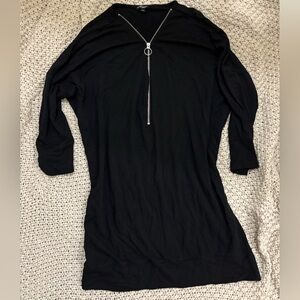 Black Long-sleeve Dress